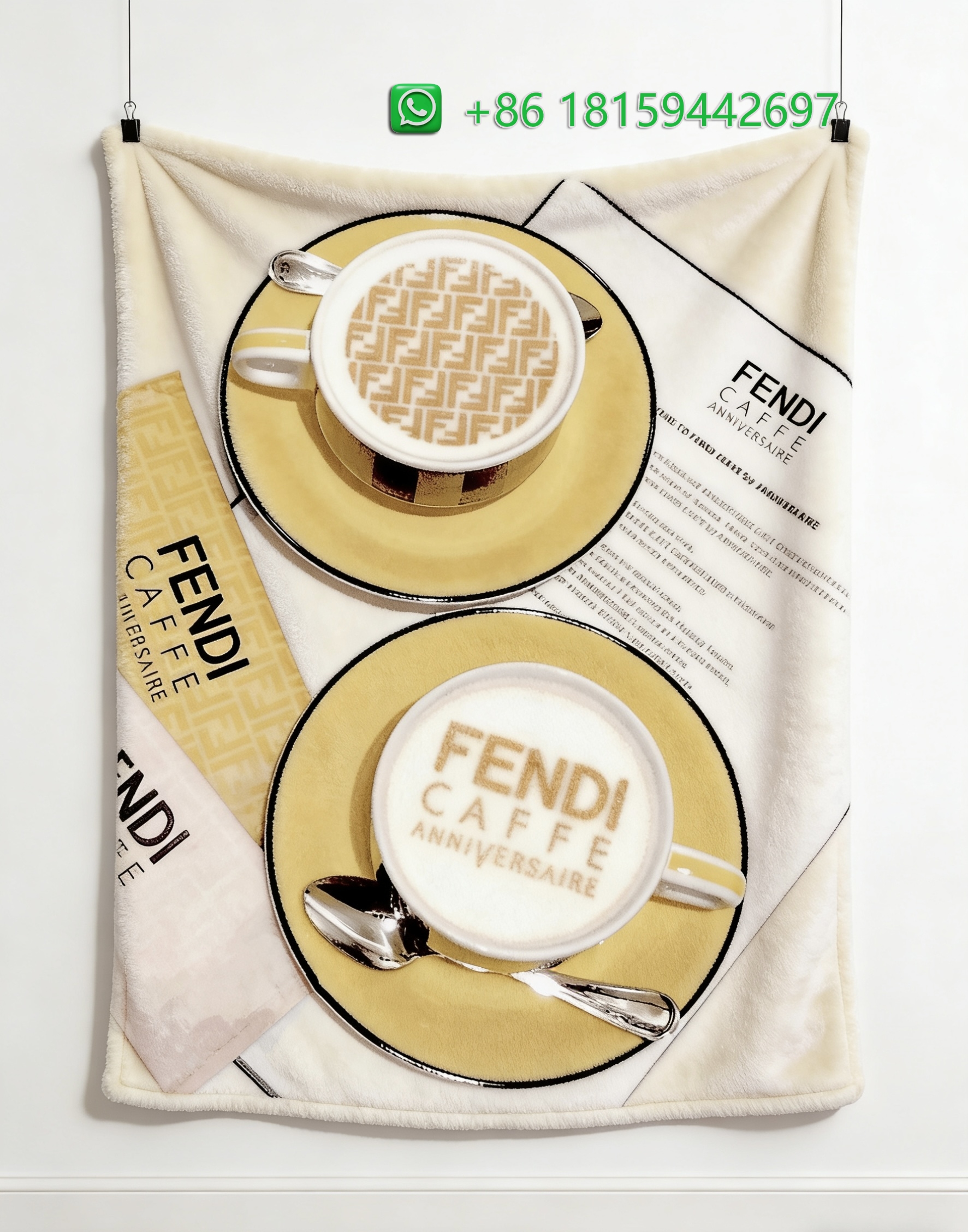 Fendi Throw Blankets